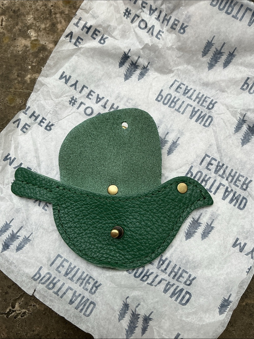 Portland Leather Goods Mockingbird Pouch - Picture 4 of 4